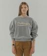 [잉화 착용] BOUCLE LOGO SWEATSHIRT GREY