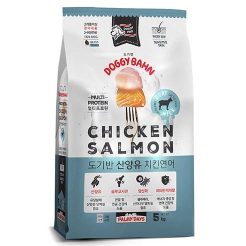 파미데이즈 전연령 도기반 산양유 강아지 건식사료, 5kg, 닭, 1개