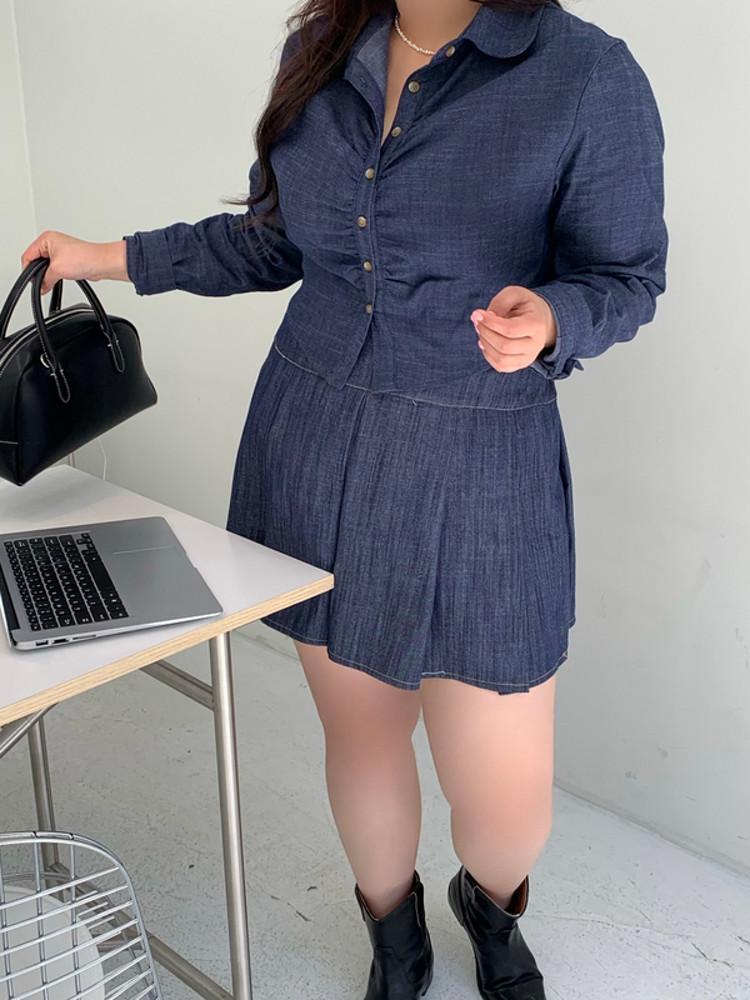 🎁SALE🎁 포니 데님 스커트