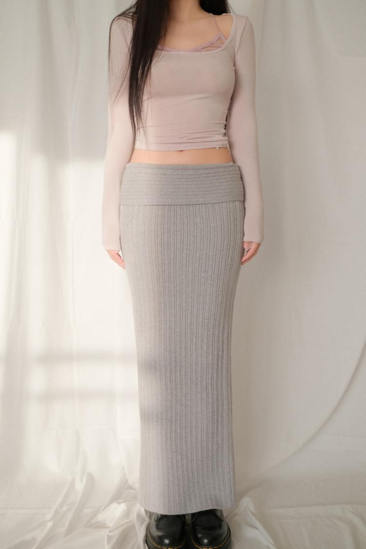 Rabia knit skirt (gr)
