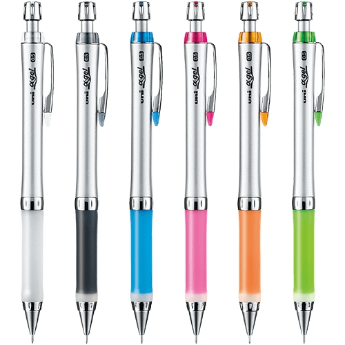 0.5 알파겔 슬림 샤프 (실버 바디) M5-807