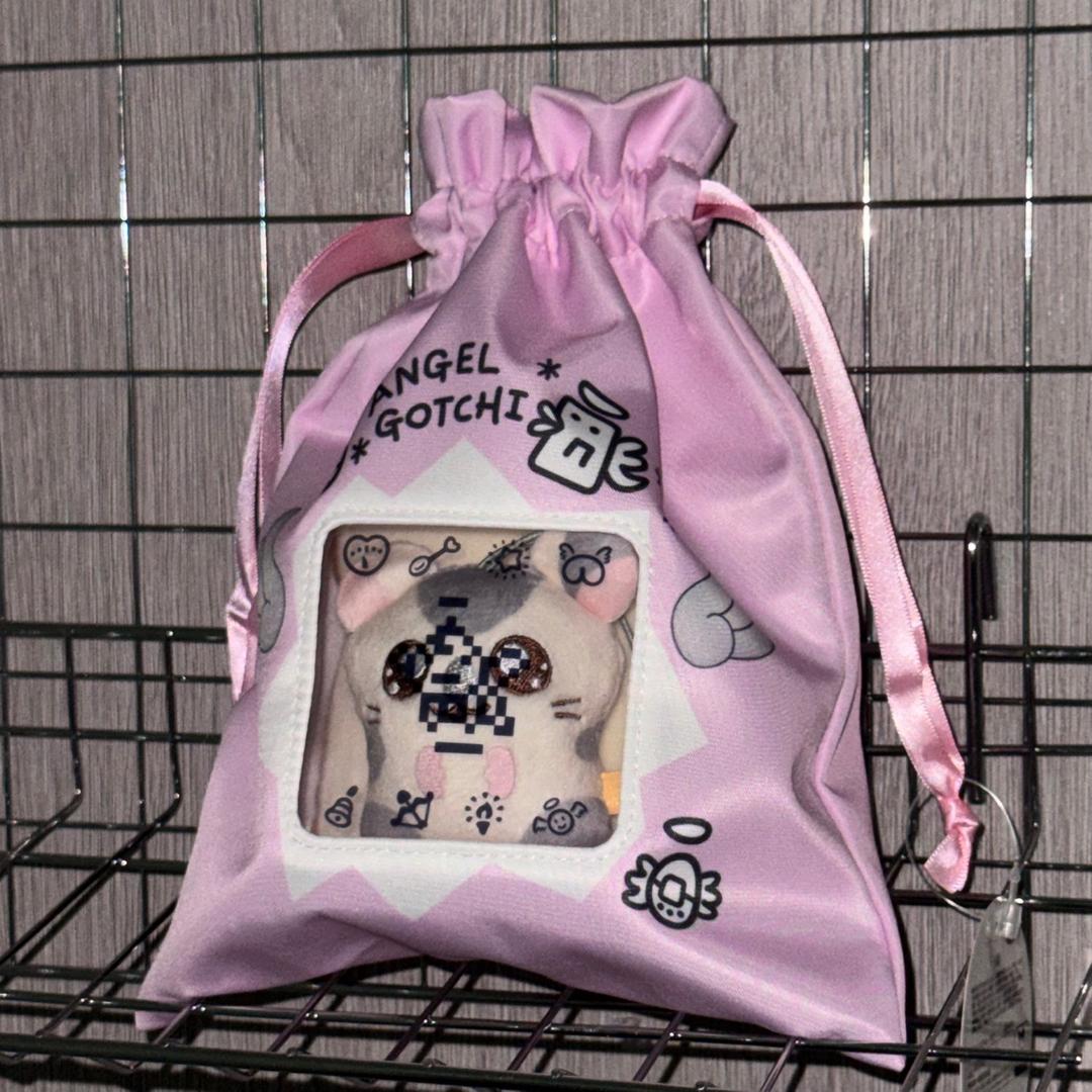 [망키야] 다마고치 창문 미니 파우치