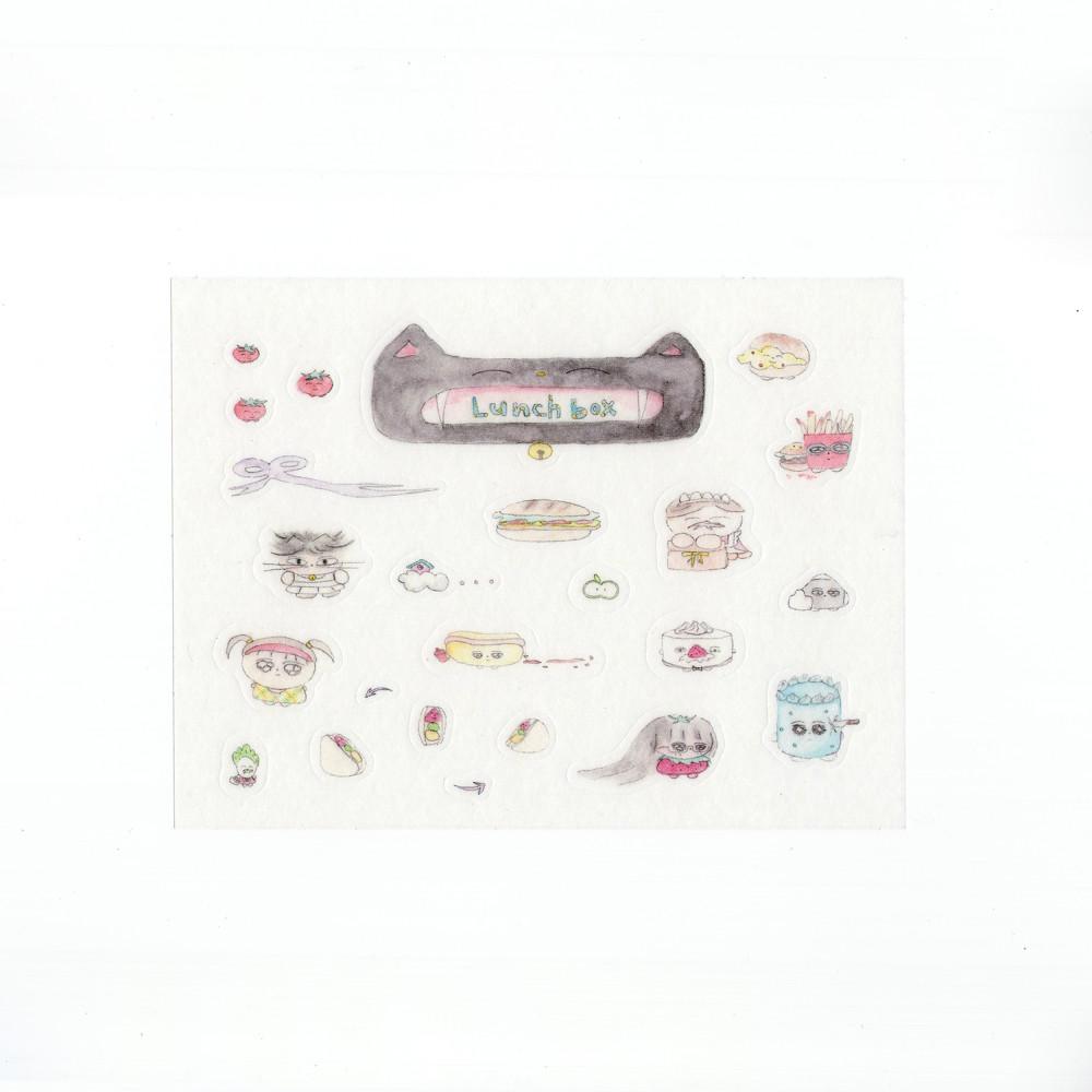 [zinzoo] 런치박스 마스킹씰