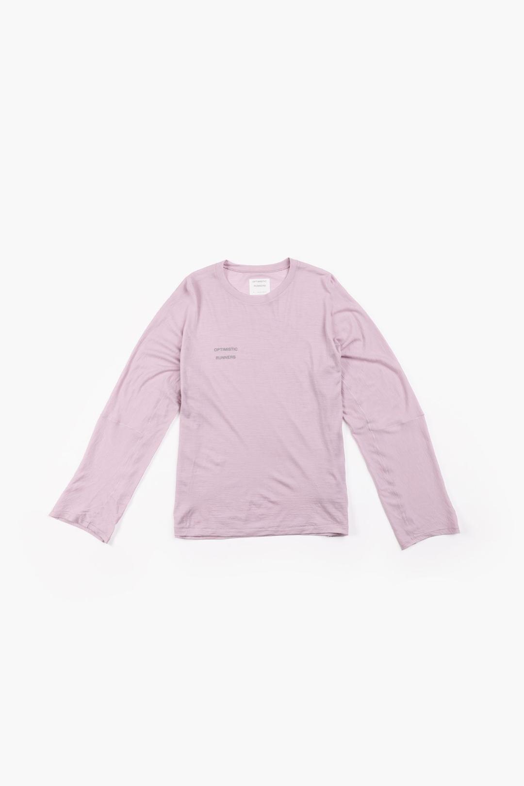 Merino wool longsleeve rose