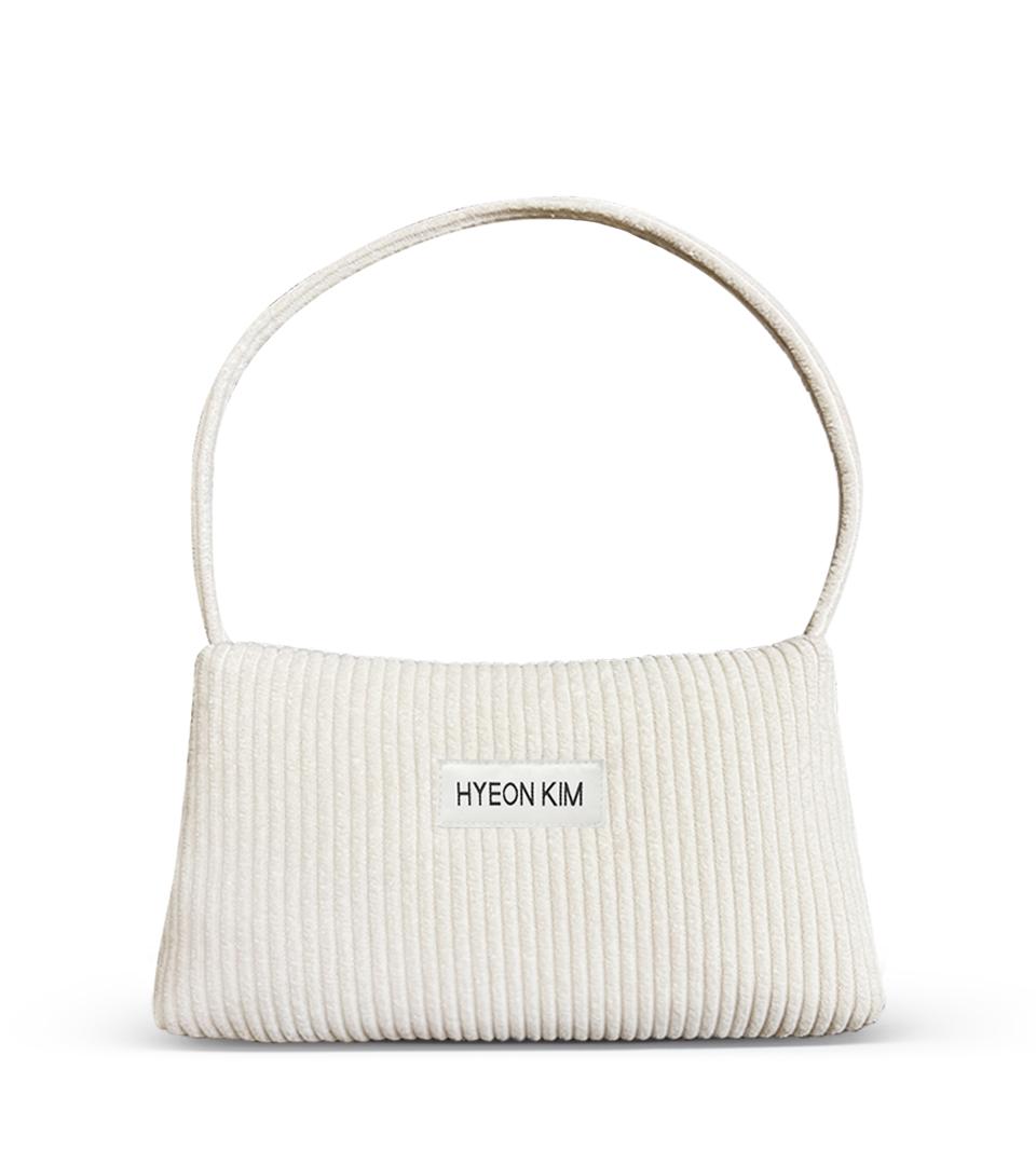 LENEE BAG - 코듀로이 크림