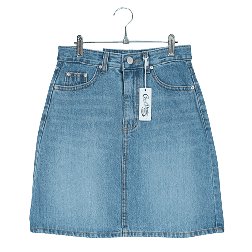 vin. 빈티지 데님 스커트