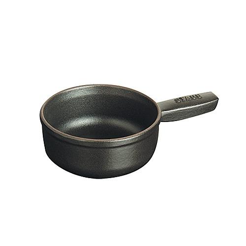 미니 치즈 퐁듀 팟 12cm, 블랙