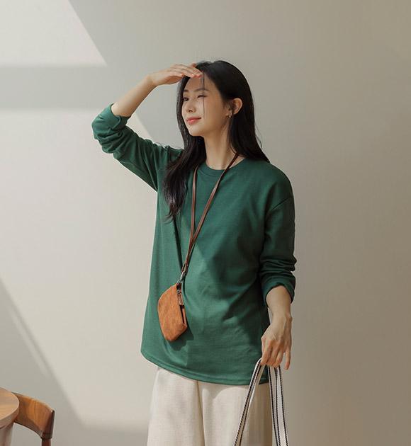 6DA30336NN_어텀스 쫀득스판 특양면 긴팔티