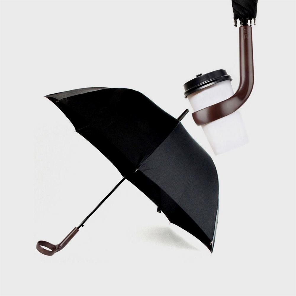 컵홀더우산 블랙