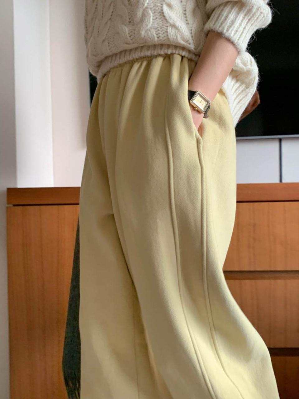 데일리앤미 [당일]아잉 에그 조거팬츠(4color)areing 조거팬츠 면바지 기모바지 겨울바지 양기모