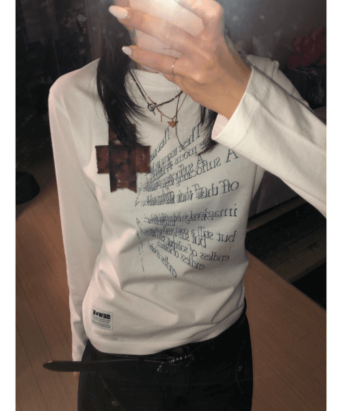 세미크롭 Red Band 긴팔티