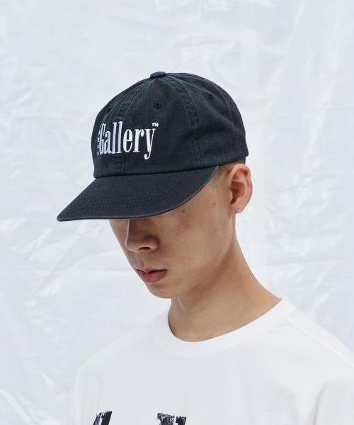 갤러리 로고 볼캡 [BLACK]