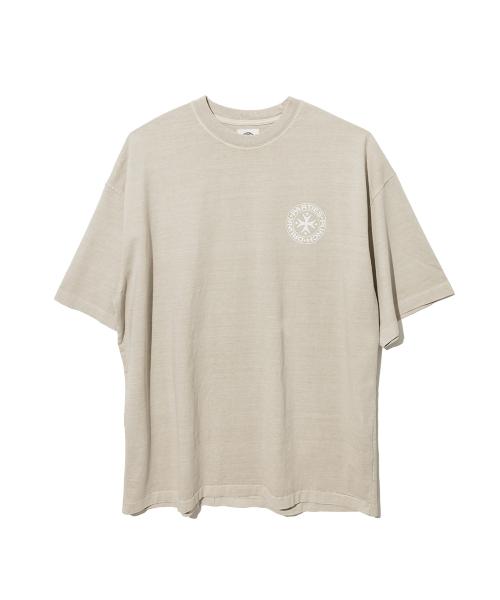 Circle Logo Garment Dyed Tee (OATMEAL)