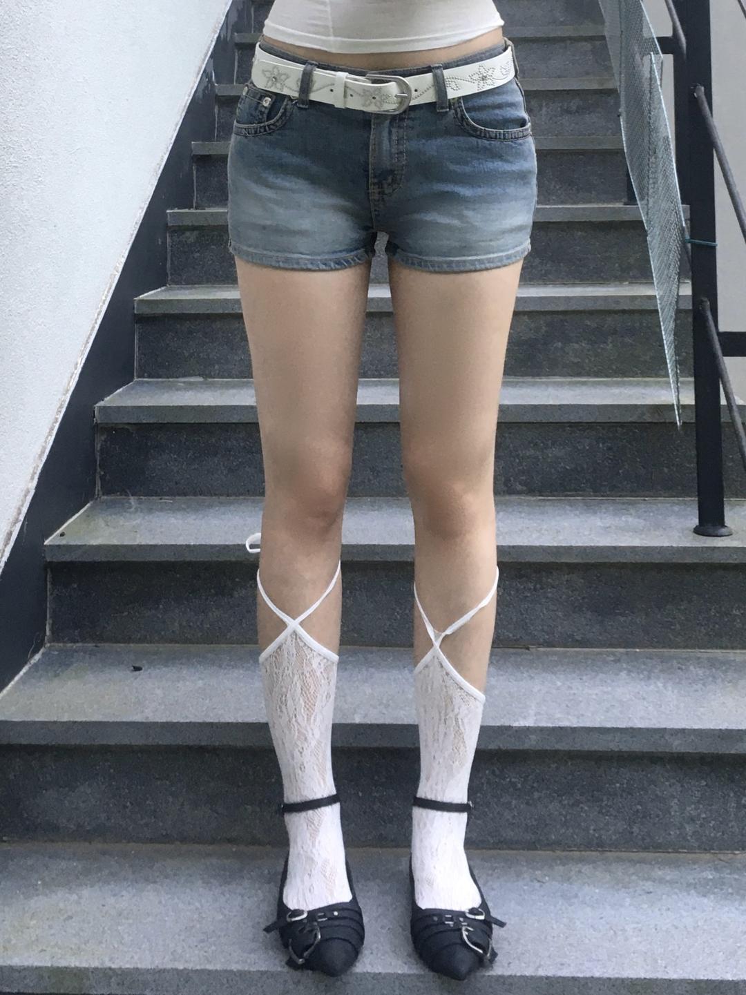 Cinder Denim Shorts