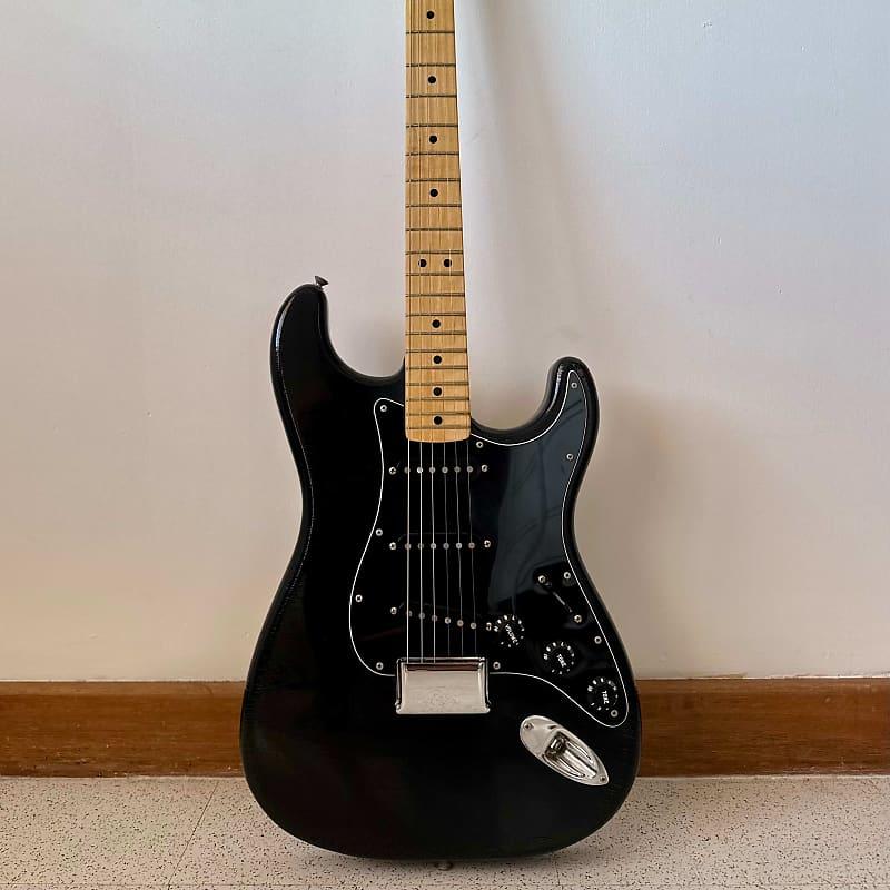 Fender Stratocaster Hardtail with Maple Fretboard 1979 Black