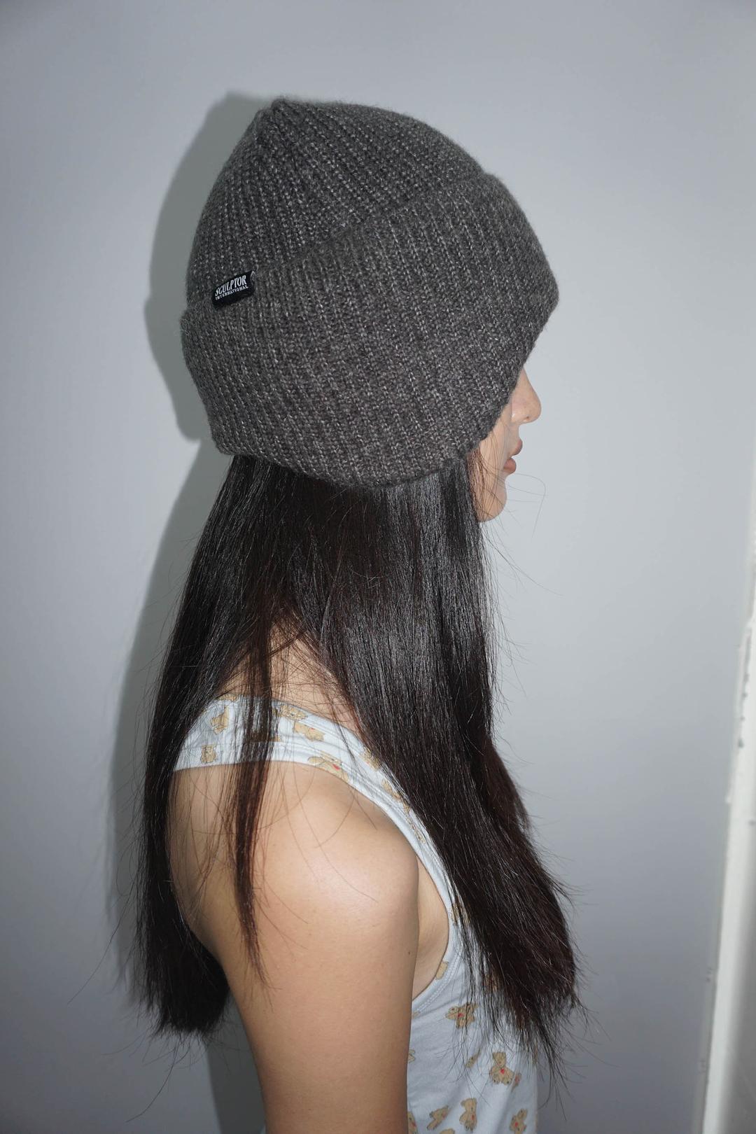 Cozy Earflap Beanie Charcoal