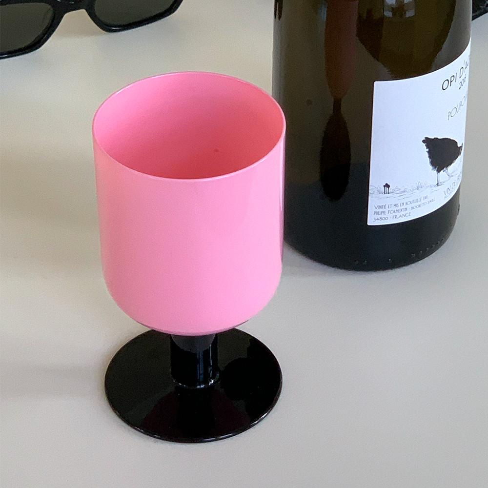 Pink goblet