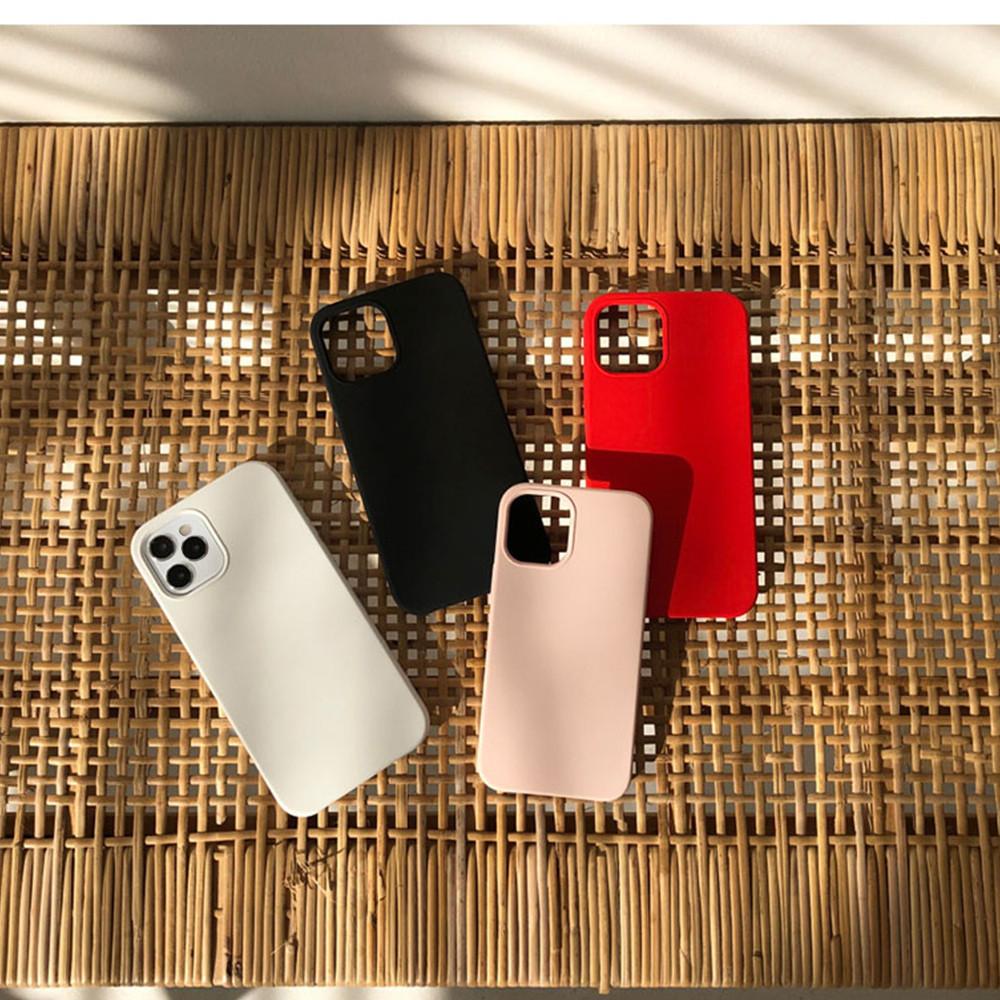 아이스토리 아이폰14프로맥스 실리콘 풀커버 컬러 케이스