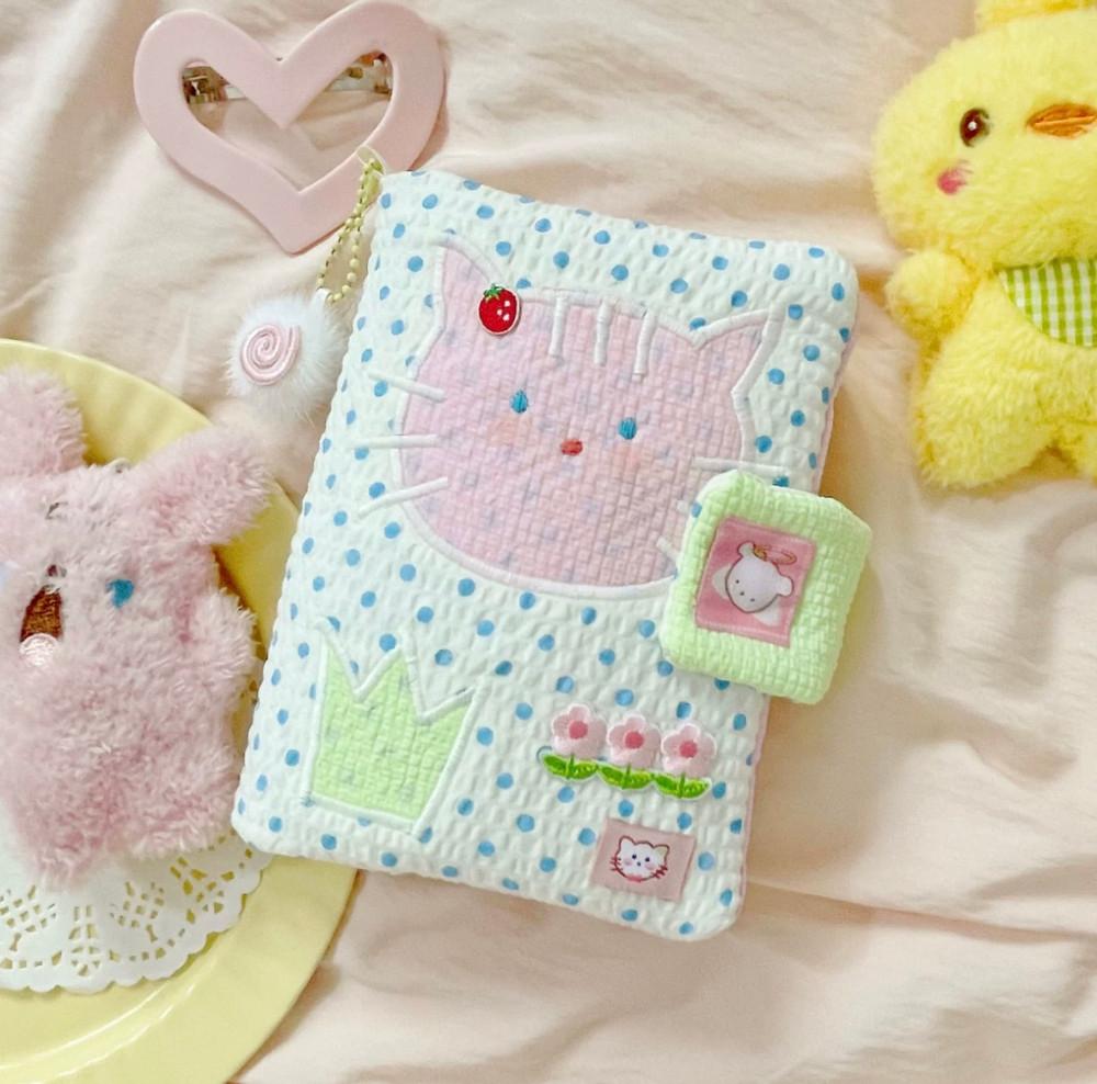 페어리룸 고양이 유치원 북커버 핸드메이드 다이어리