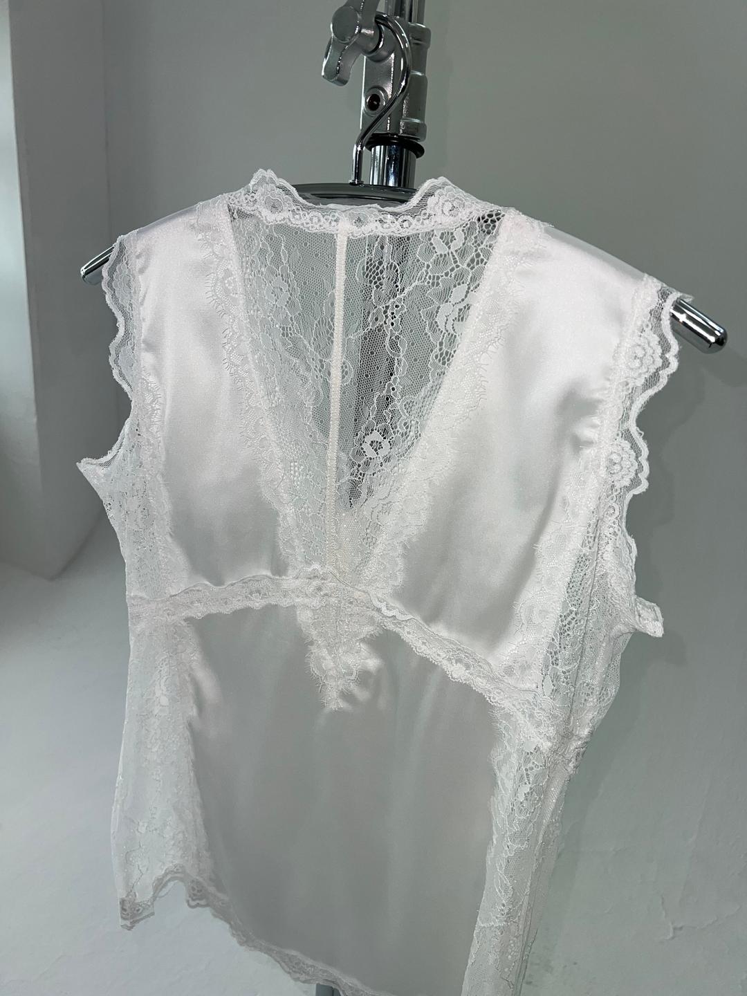 란제리 실키탑 [화이트]