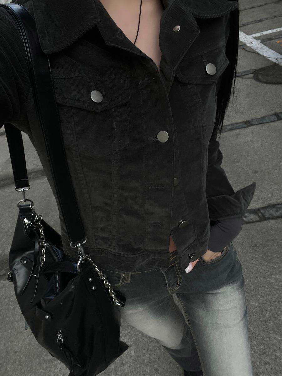 Tight Corduroy Jacket (2color)