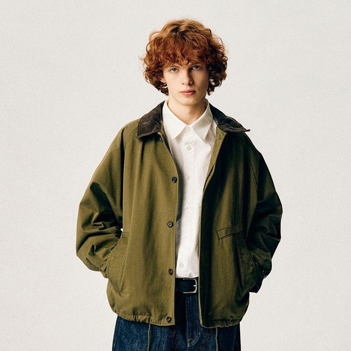 Short Hunting Jacket Olive