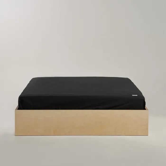 Simple mattress box cover black