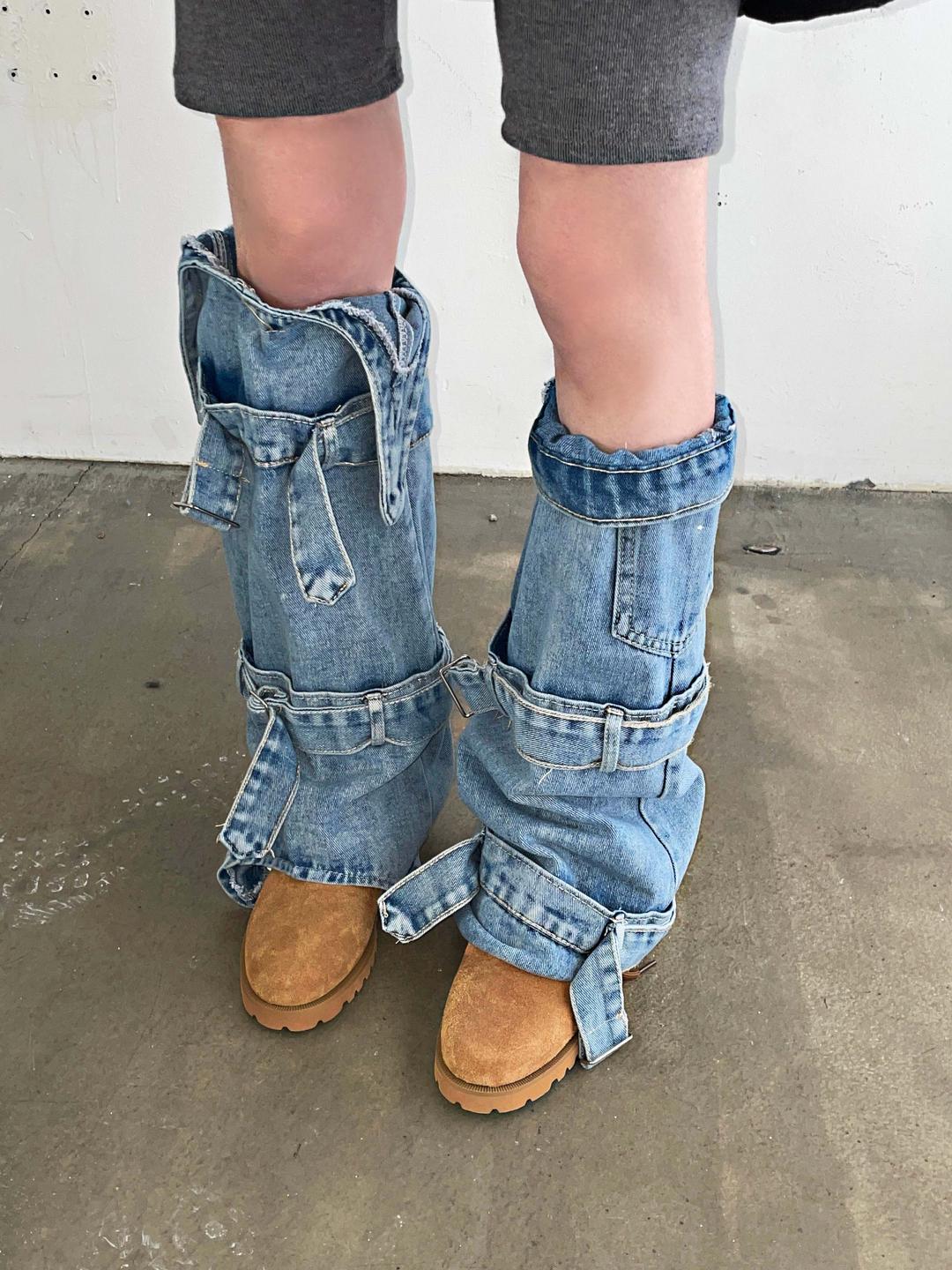 unique denim warmer