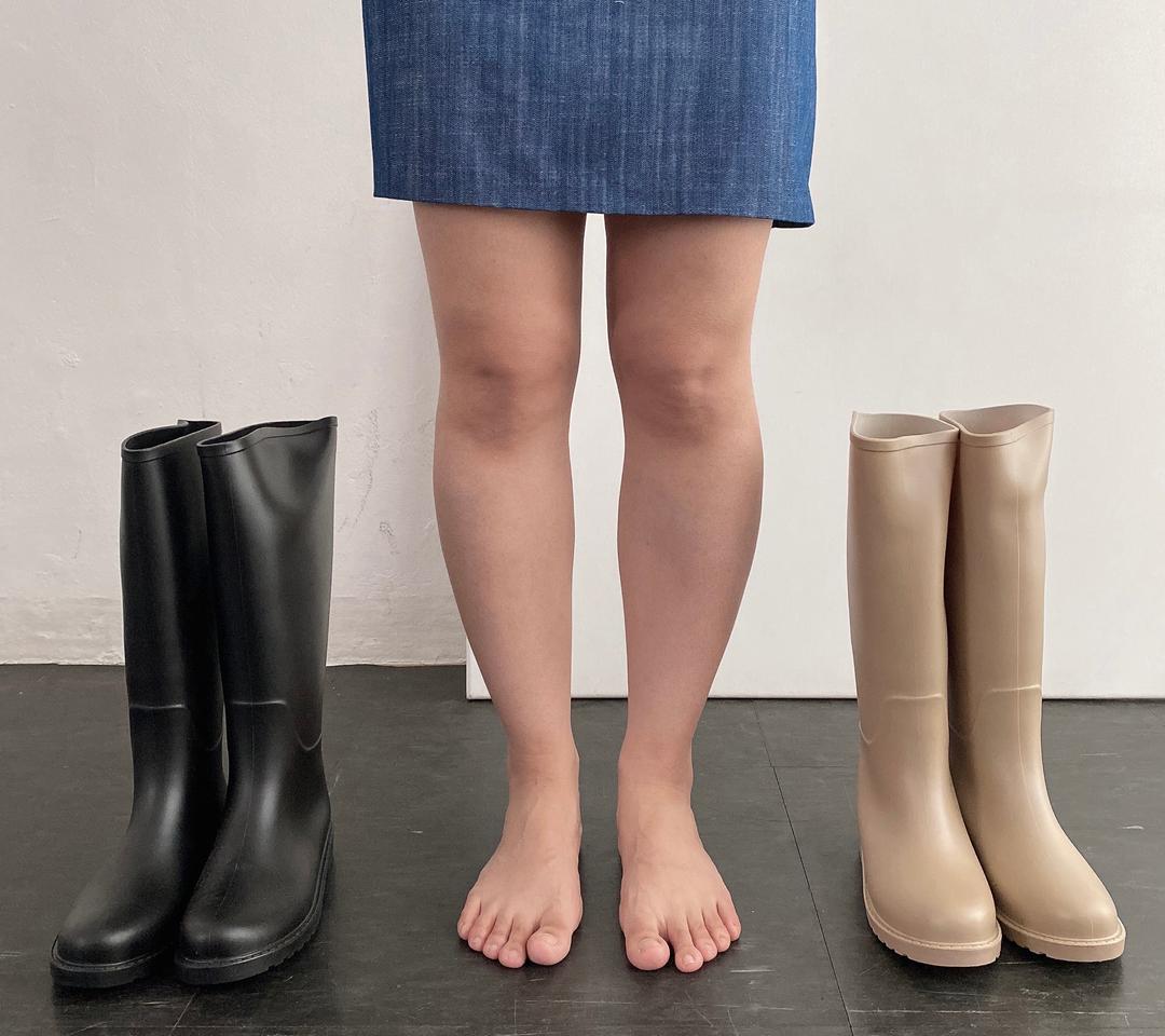 당일출고🚀 통넓은레인부츠 가벼운 빅사이즈 하비 장화 여름롱부츠