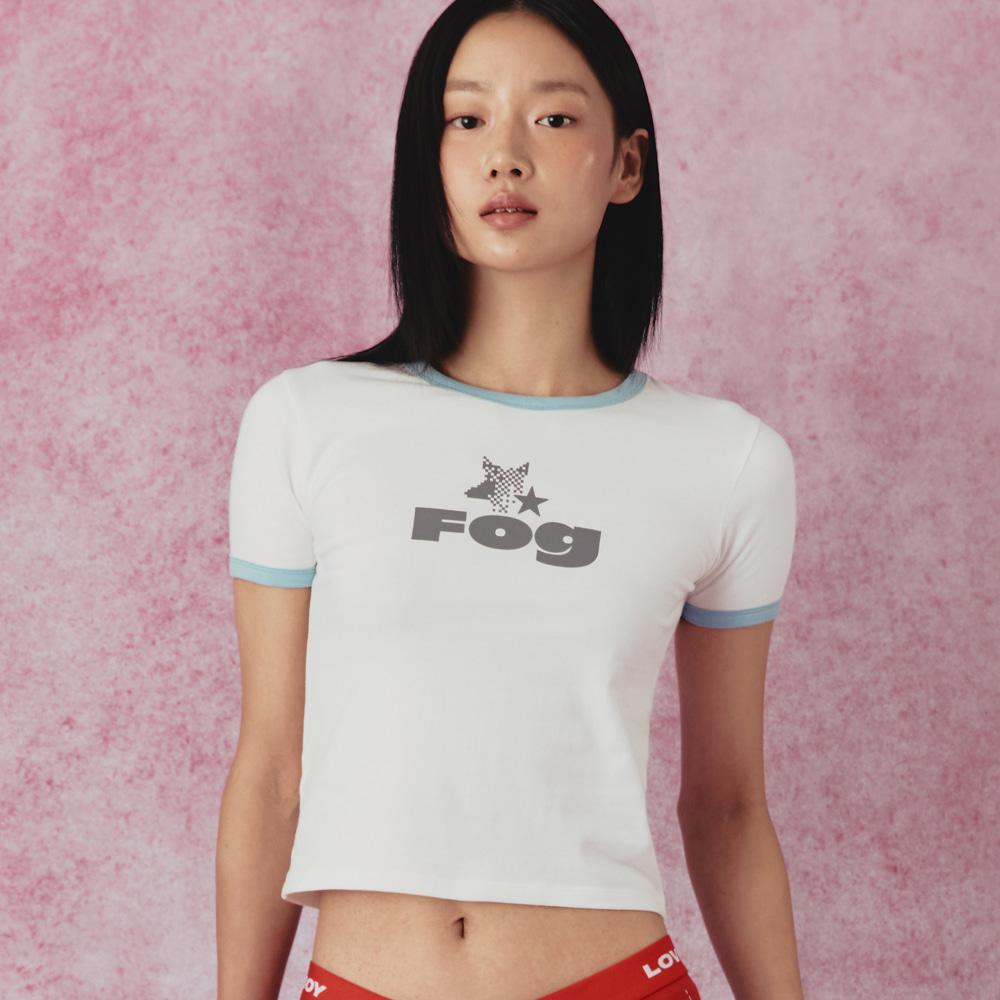 FOG RINGER TEE white