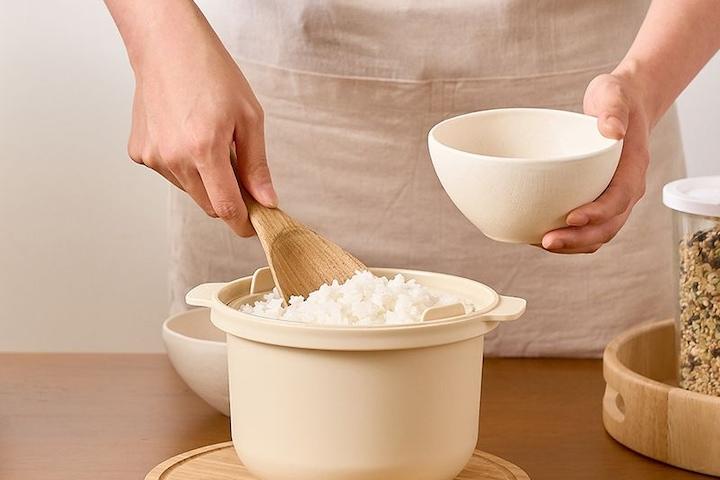 칼로볼 저당밥솥 다이어트 당뇨 전자렌지용 캠핑밥솥 미니 자취생 밥통