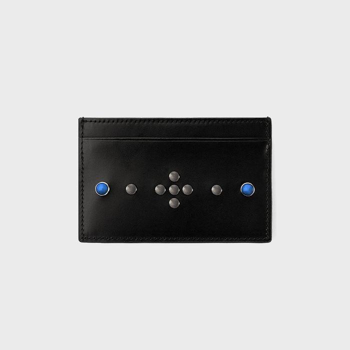 RIVET CARD HOLDER - BLACK