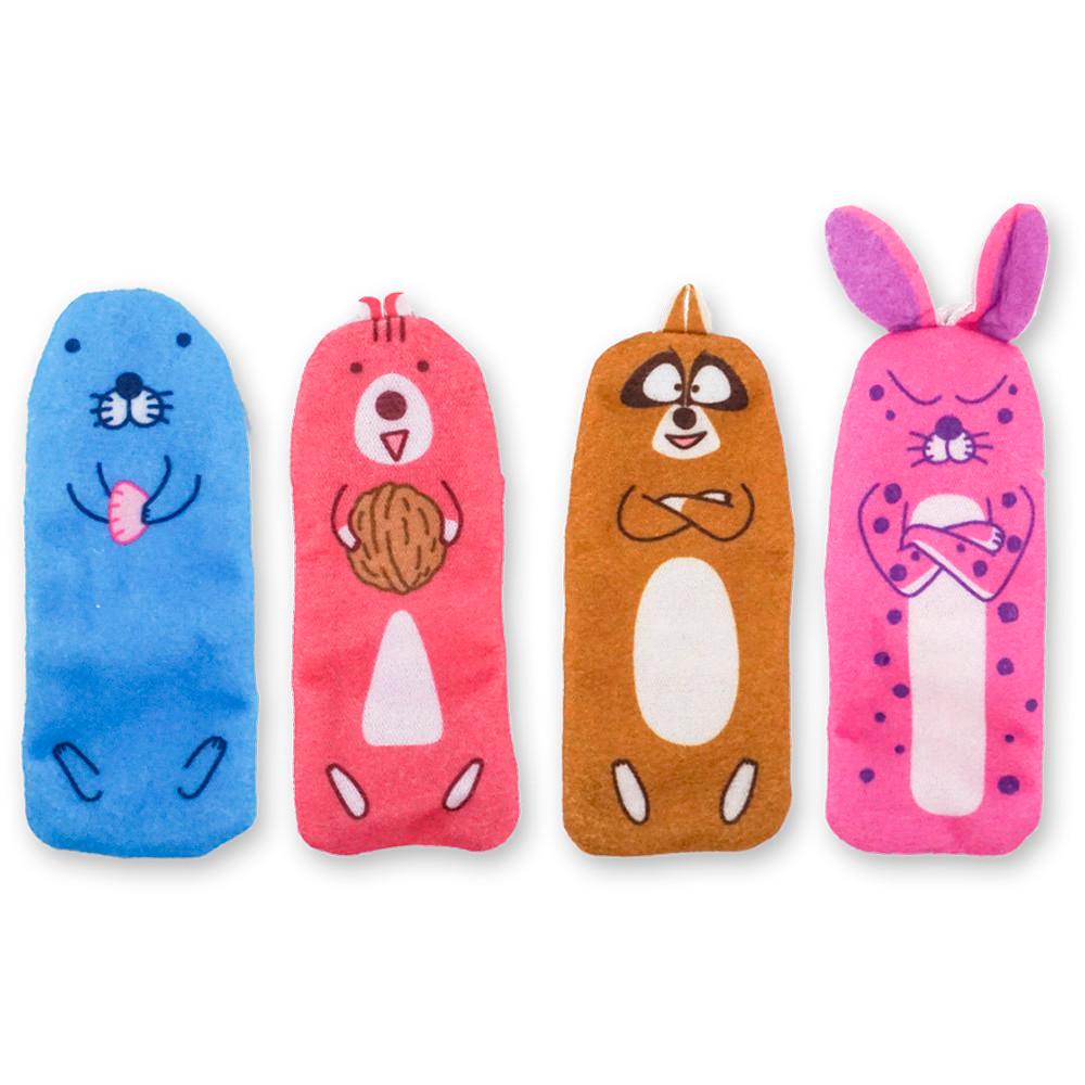 보노보노 가챠 캐릭터 립밤 파우치 키링