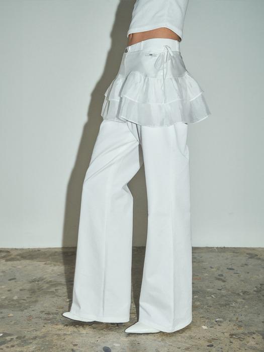 Frill Layered Mini Skirt_CTS615(3color)