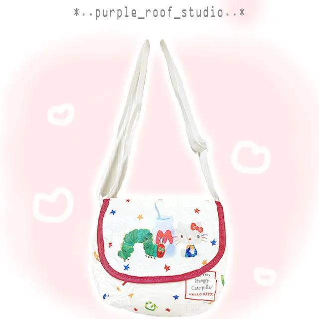 애벌레 키티 크로스백