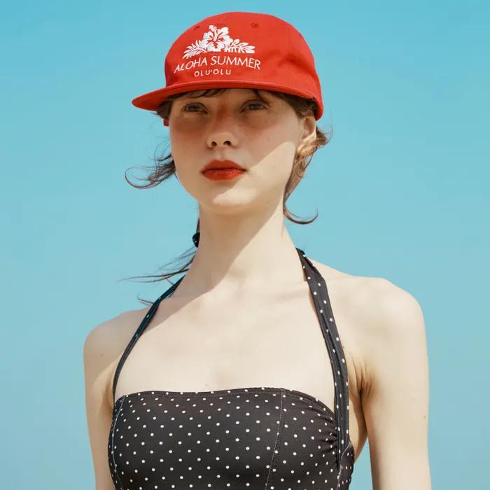 ALOHA SUMMER CAP (RED)