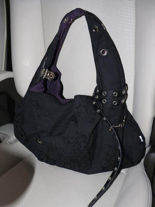 EYELET JACQUARD BAG