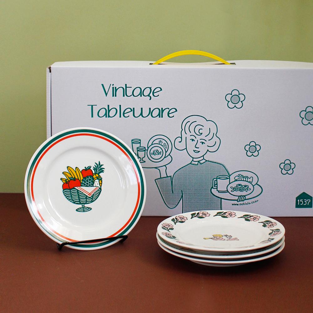 선물 세트 - 스몰 플레이트 4P