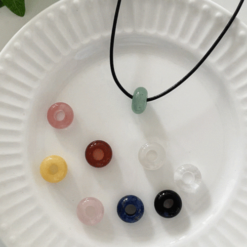 [내가 만드는 목걸이]천연 원석 펜던트