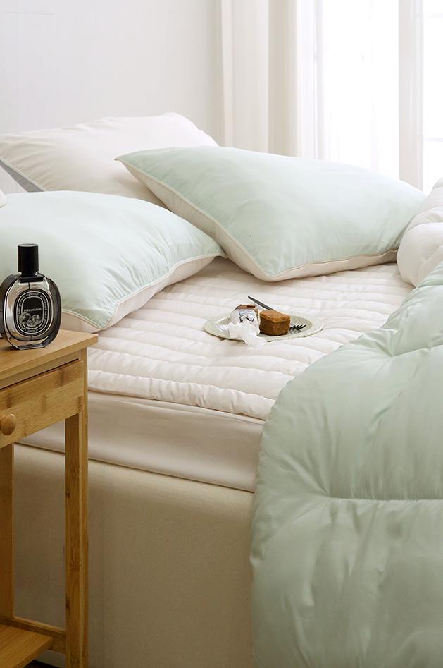 그린온 M2 알러지케어 먼지없는 차렵이불 - 그린티 [S/SS,Q/K]