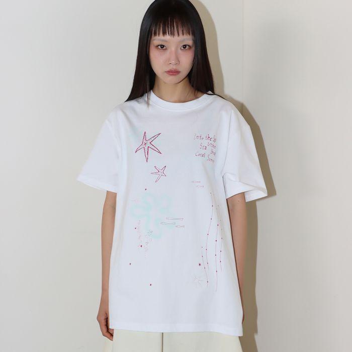 [5차] UNDER THE SEA T-SHIRT (WHITE)