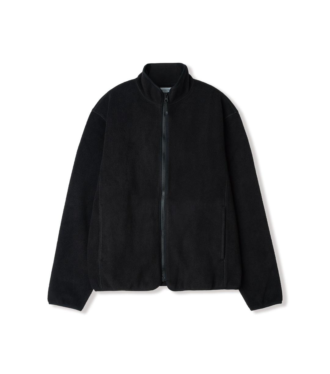 릴렉스드 플리스 집업 자켓 (블랙)