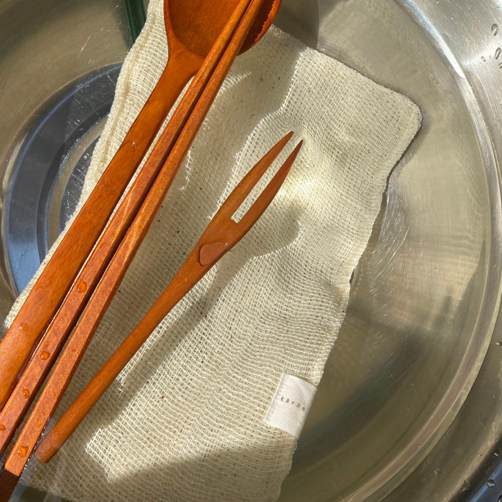 삼베 4겹 친환경 수세미