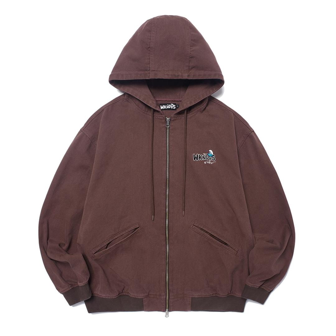 HOODED CANVAS JACKET