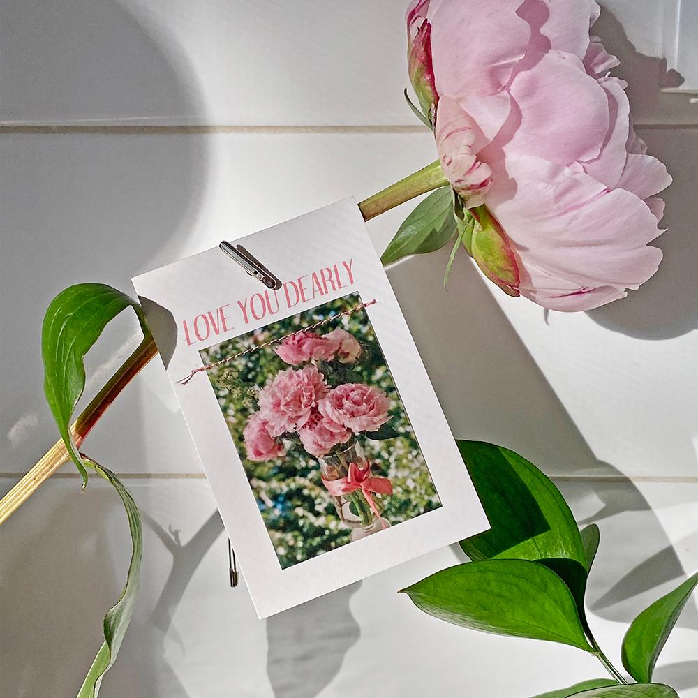 [모멘트스토리지] love you dearly 카드