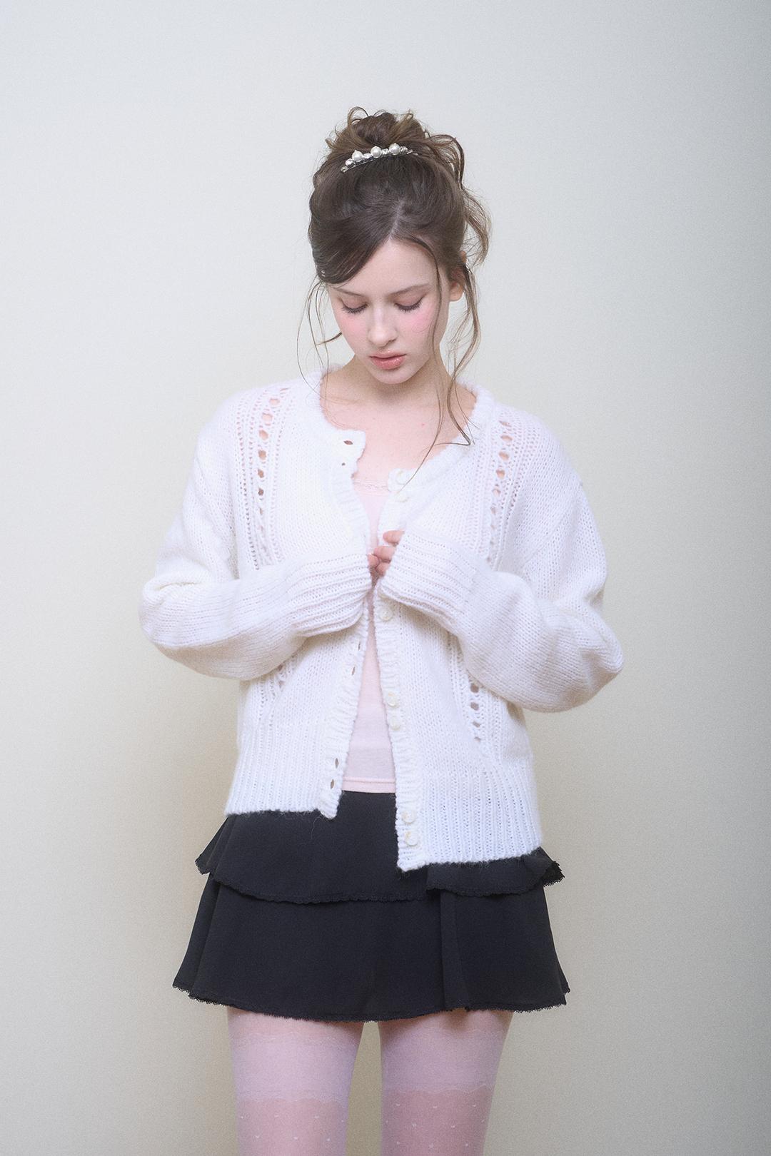 Snowflake cardigan