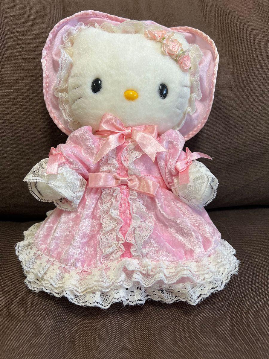 ☆ハローキティ☆フランス人形 フレンチスタイル ロリータ ぬいぐるみ 2000年
