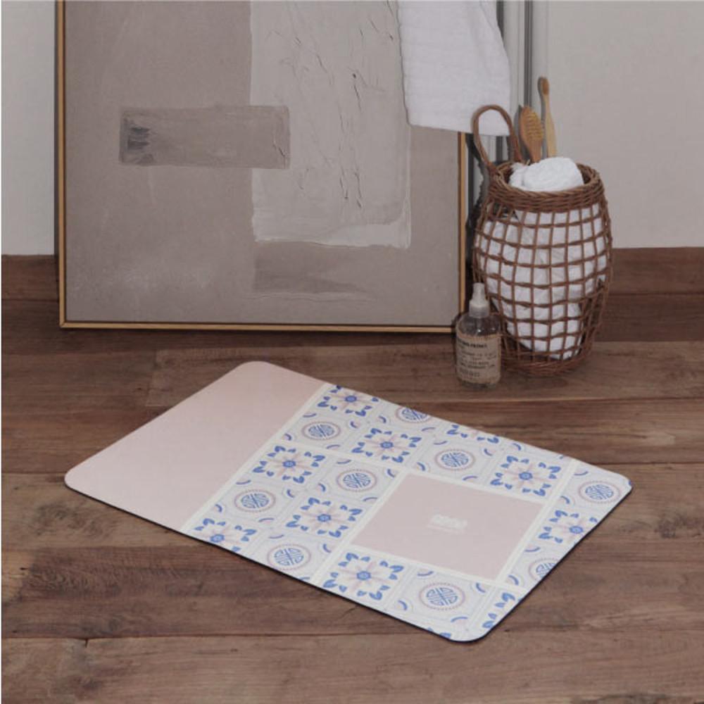 [미미달] 궁보 소프트 규조토 발매트_M/L 사이즈