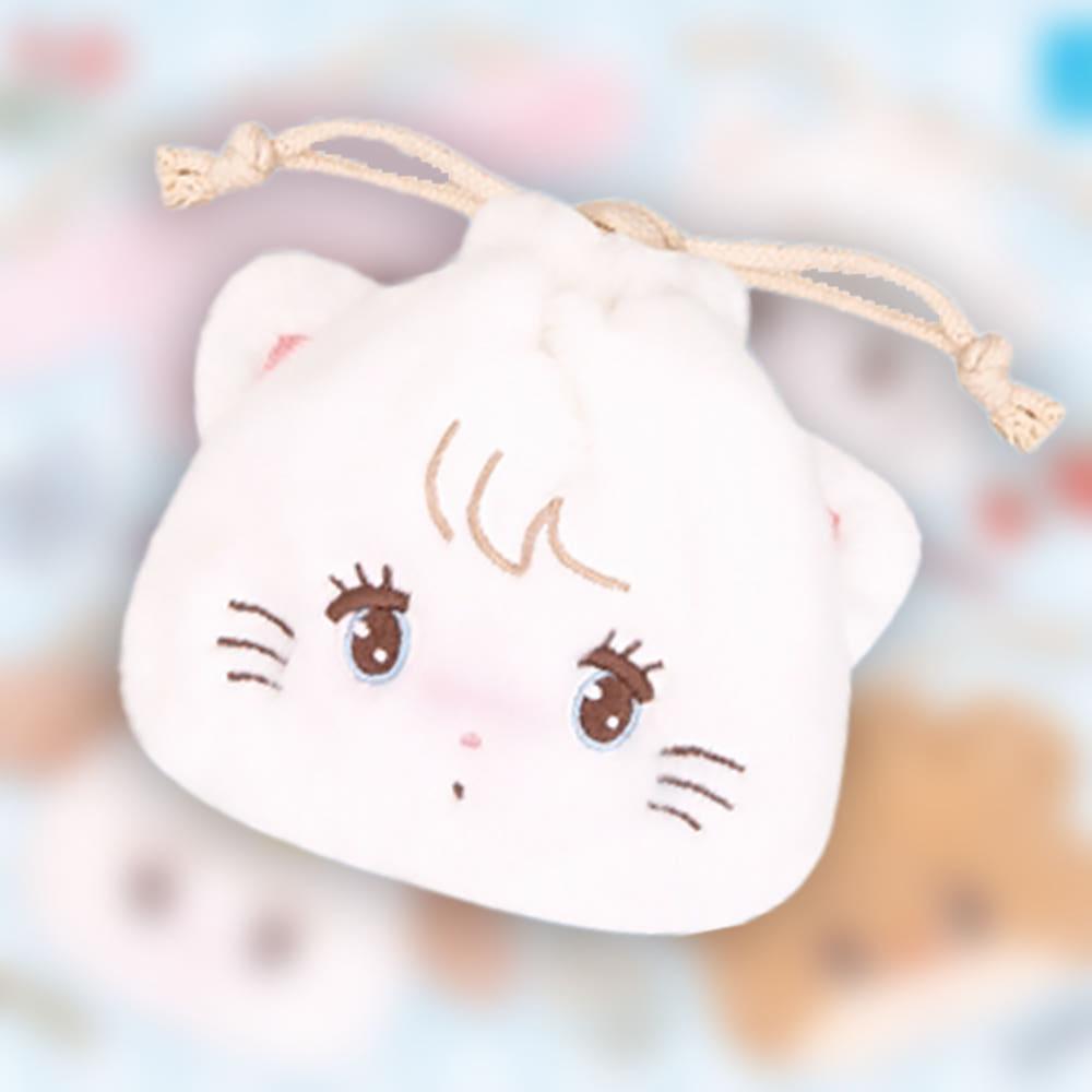 미코 캐릭터즈 가챠 페이스 파우치 mousse