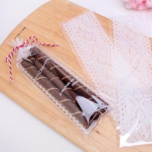 OPP비접착 레이스빼빼로봉투(100매)